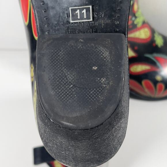 Nomad Yippy Paisley Psychedelic Western Wellies Rain Boot Women's 11 - Picture 10 of 16